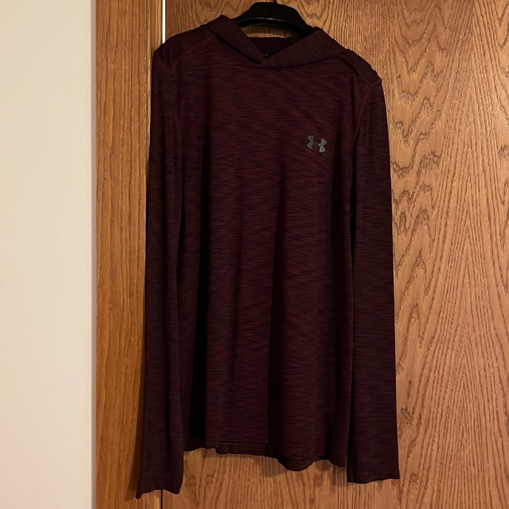 Mens Under Armour Hooded Longsleeve